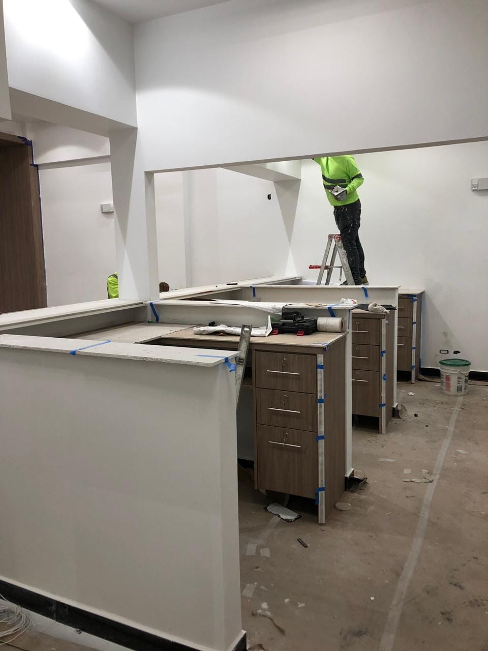 Construcción de cuarto frío